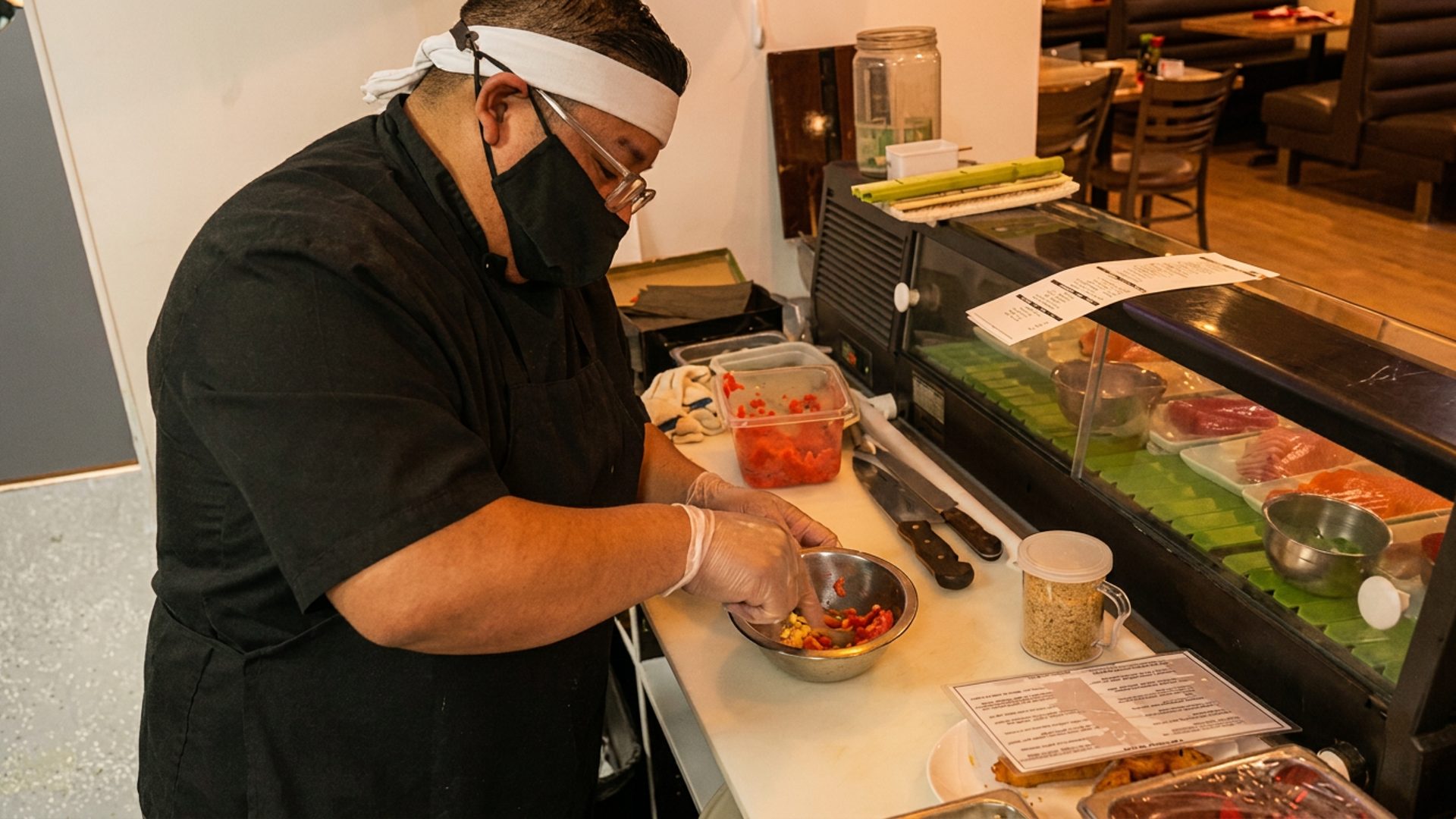 Now hiring: part-time server