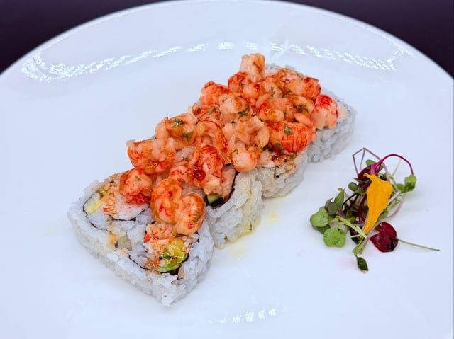 Baked Lobster Roll.