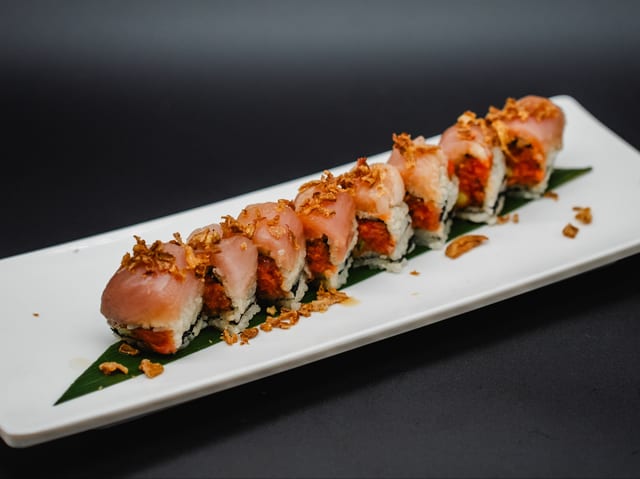 Garlic Albacore Roll.