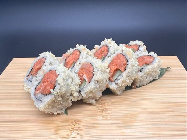 Spicy Tuna Crunch Roll.