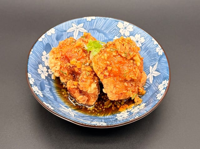 Soy-Garlic Karaage.