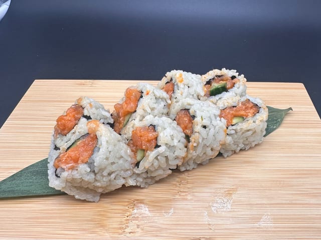 Spicy Salmon Roll.